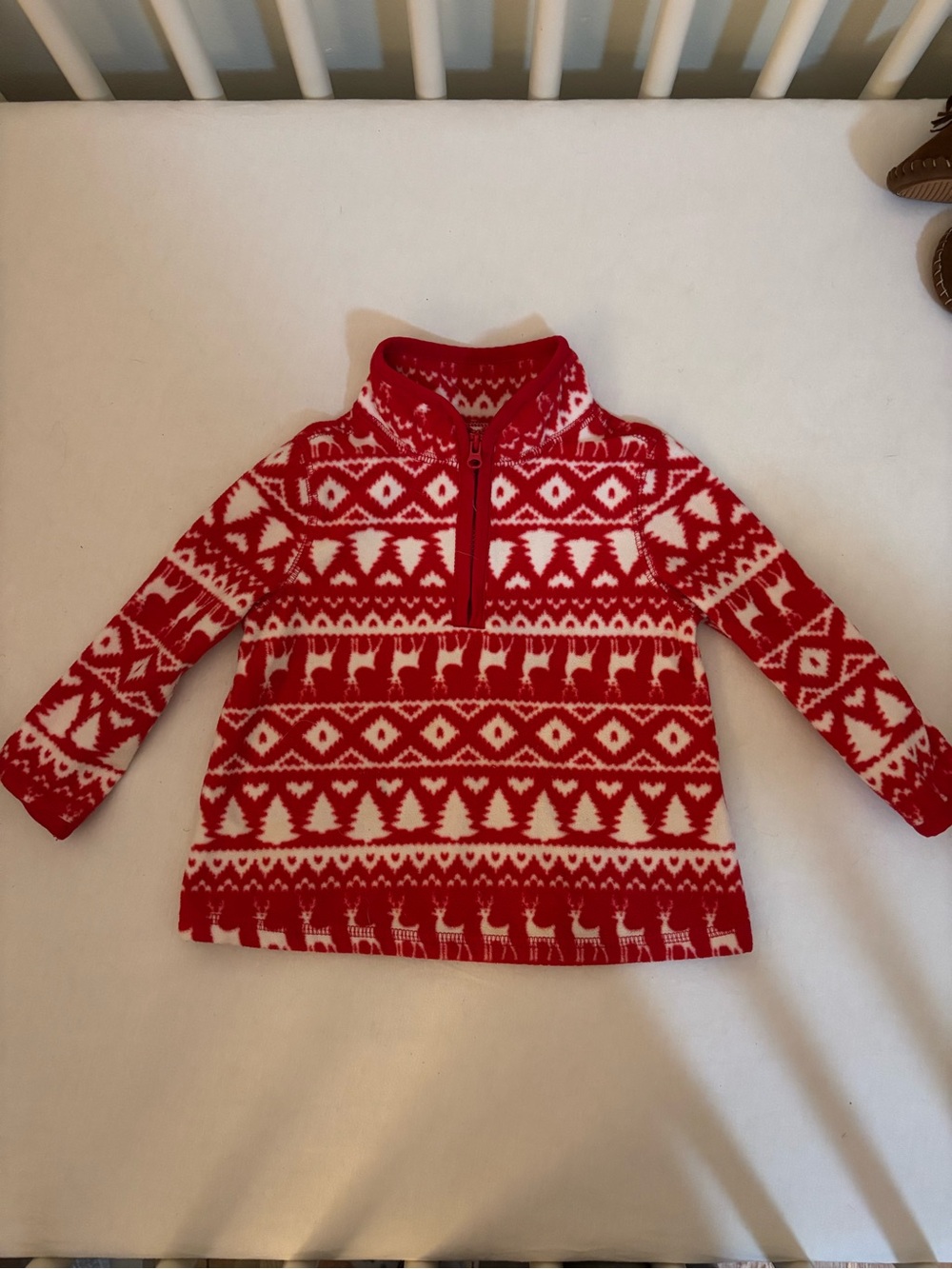 OshKosh B'gosh Fair Isle Half-Zip Sweater